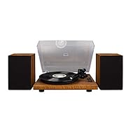 Crosley C62 Vinyl Turntable w/Bluetooth Receiver, Includes Speakers & Built-in Amplifier - Walnut