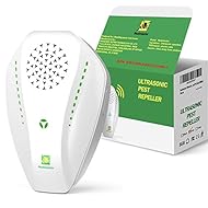 Neatmaster Ultrasonic Pest Repeller Electronic Plug in Indoor Pest Repellent, Pest Control for Home, Office, Warehouse, Hotel (White)