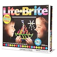 Basic Fun Lite-Brite Ultimate Classic Retro Toy, Gift for Girls and Boys, Ages 4+, Multicolor