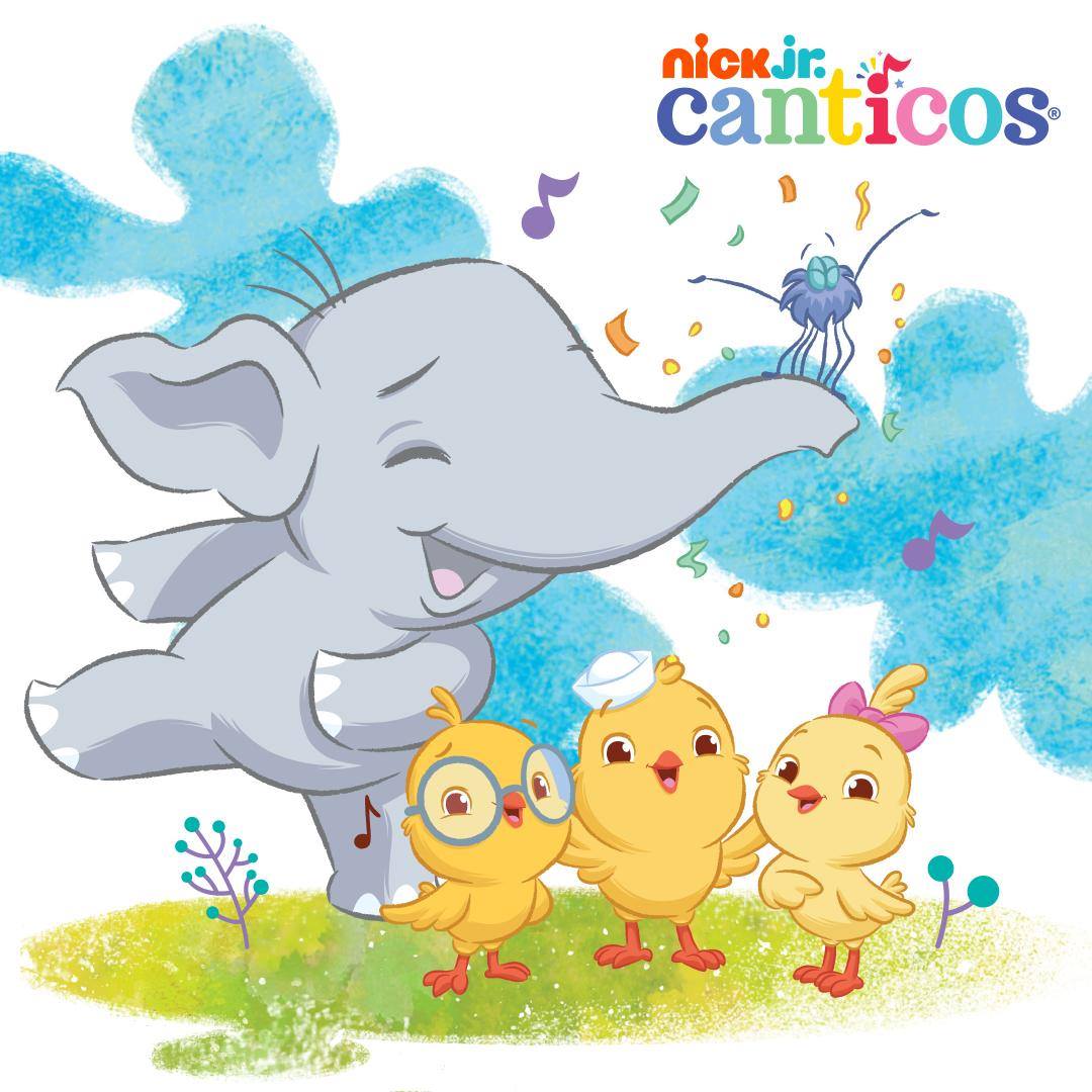 Celebrate Hispanic Heritage Month with Canticos’ Bilingual Nursery Rhymes on the FREE Nick Jr. App or  Nick Jr. on YouTube! #Canticos #Nickjr #HispanicHeritageMonth #LearnSpanish #aprenderespaño